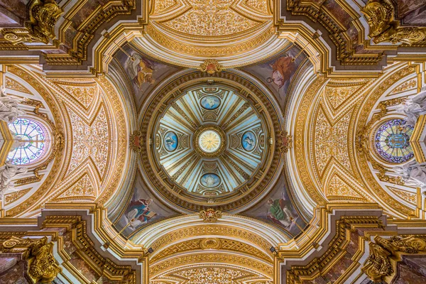 Interior View Church Sant Antonio Dei Portoghesi Rome Italy — Stock Photo, Image