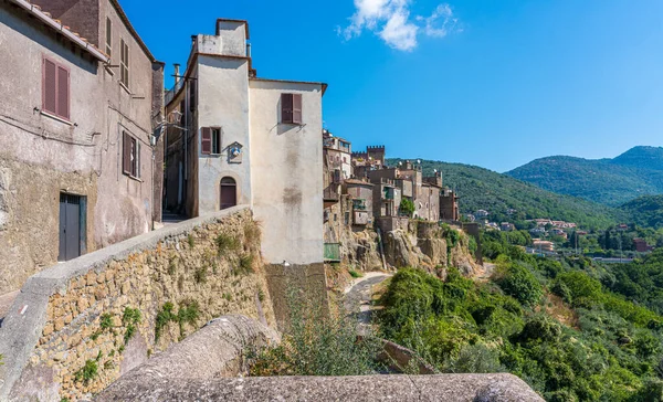 San Gregorio Sassola Beautiful Village Province Rome Lazio Italy — Stock Photo, Image