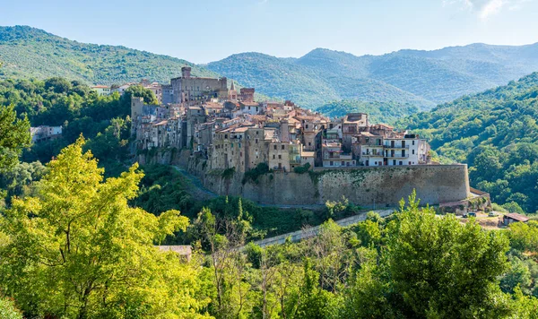 San Gregorio Sassola Beautiful Village Province Rome Lazio Italy — Stock Photo, Image