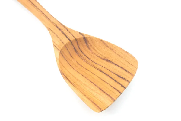 Wood spade for frying pan — Stock Photo, Image