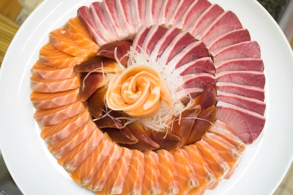 Japon yemekleri sashimi seti — Stok fotoğraf