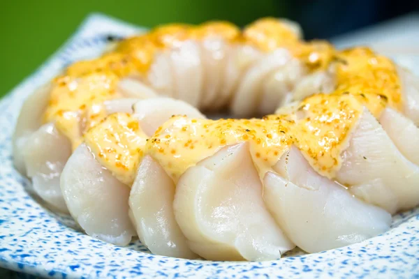 Sashimi tarak — Stok fotoğraf