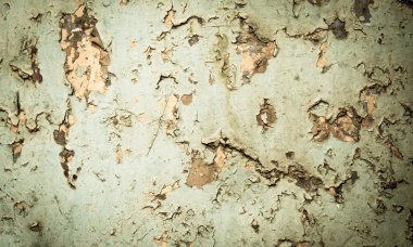 paslı renkli metal ile kırık boya, grunge arka plan