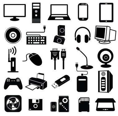 bilgisayar çevre birimi simgesini