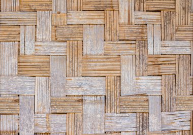 Bambu duvar örgü