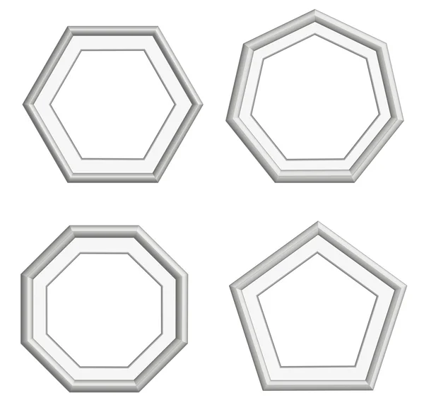 kenar gümüş çerçeve