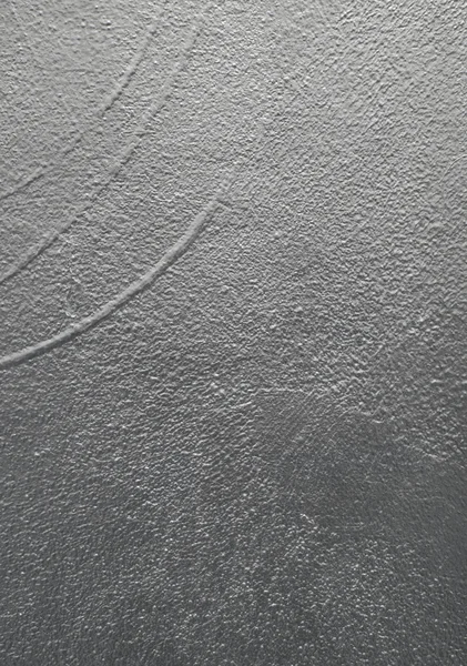 Stříbrný malované cement stěny — Stock fotografie
