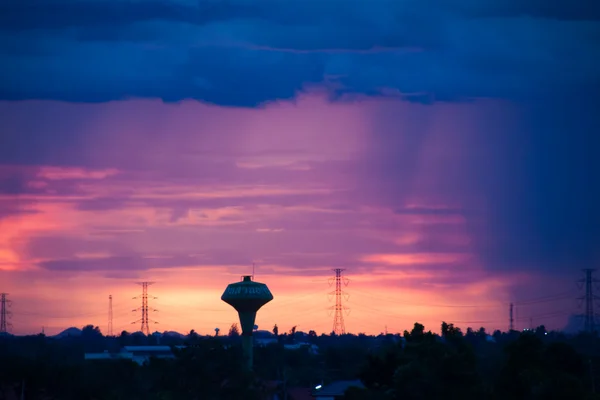 Déšť bouře — Stock fotografie