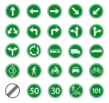 Düzenleyici trafik işaretleri