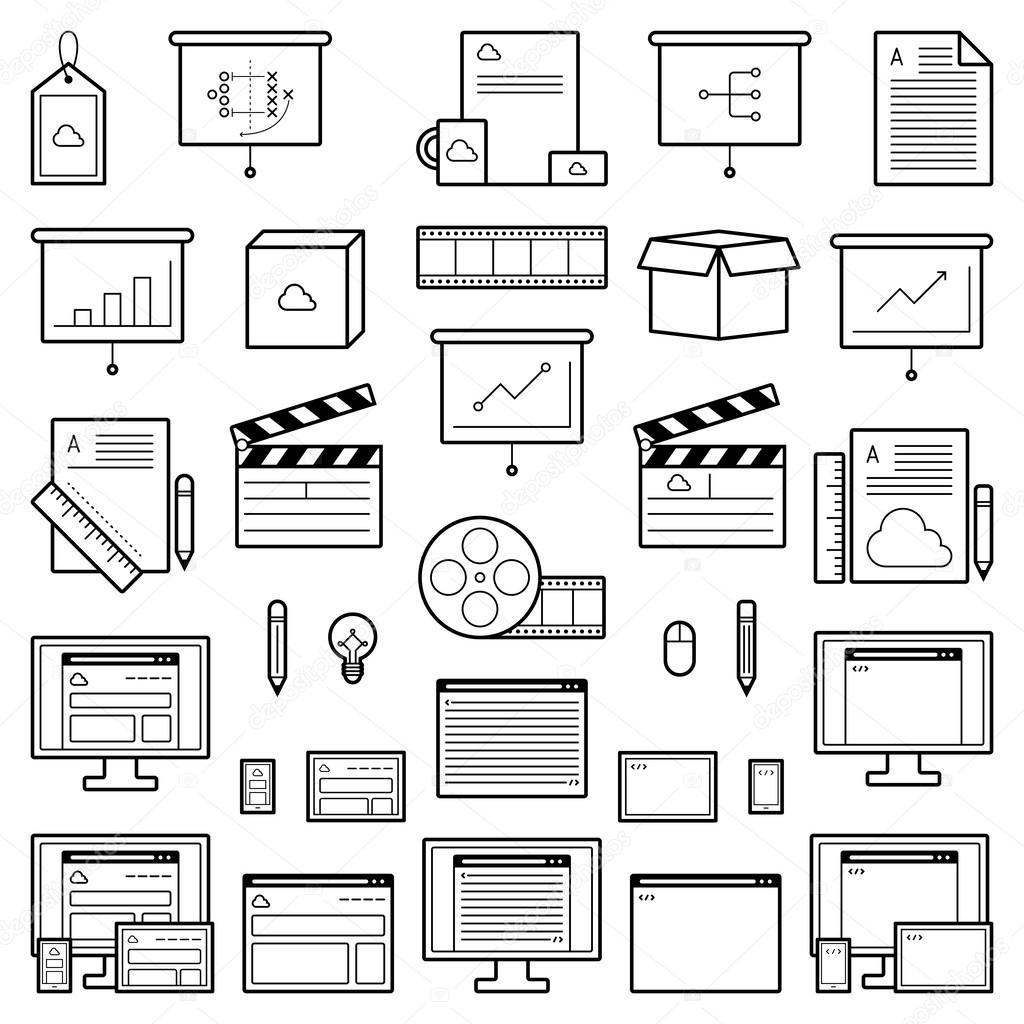 Designer Website Icons