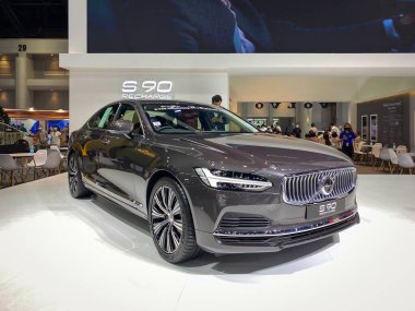 Bangkok Tayland 12 Aralık 2020: Birçok araba fuarı Bangkok, Tayland 'daki 2020 Motor Fuarı' nda