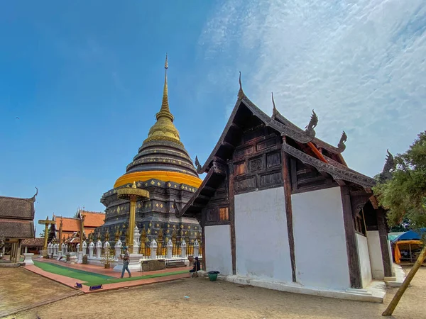 Phrae Tayland Nisan 2021 Wat Prathat Lampang Luang Kutsal Kuzu — Stok fotoğraf