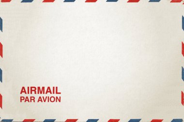 havayolu arkası boş kartpostal