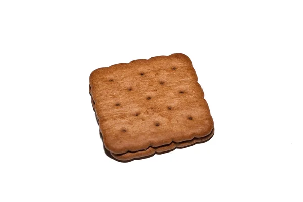 Închide biscuitul de ciocolată — Fotografie, imagine de stoc