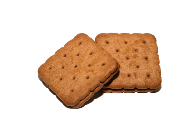 Close-up van chocolade biscuit — Stockfoto