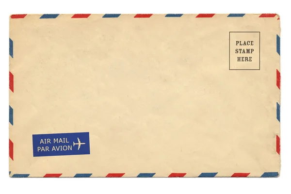 航空便の封筒 — ストック写真