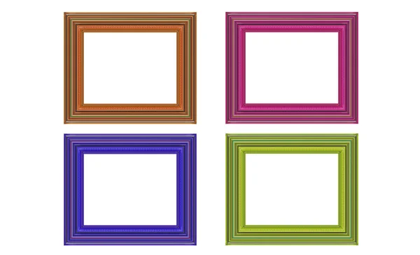 Colorful photo frame — Stock Photo, Image