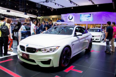 BMW car show on display