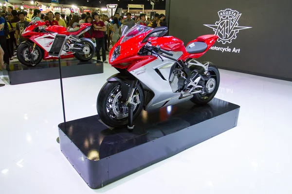 Super moto se muestra en la pantalla — Foto de Stock