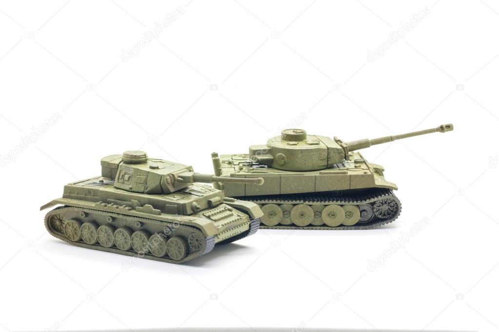 World war II tank model toy