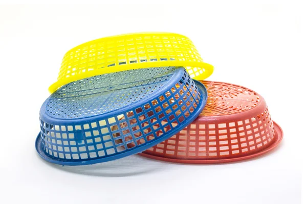 Small plastic basket — Stock Photo, Image