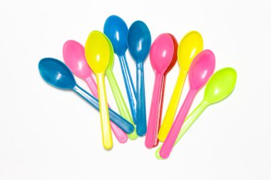 Küçük plastik kaşık