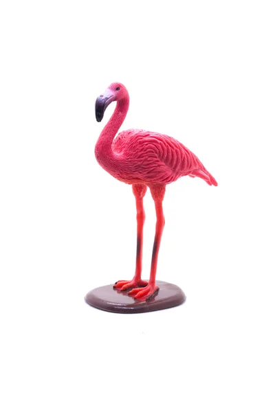 鸟雕像模型玩具 — 图库照片