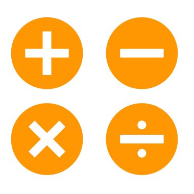 Renk düğmesini hesap makinesi