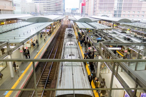 Estación de trenes JR Osaka — Foto de Stock