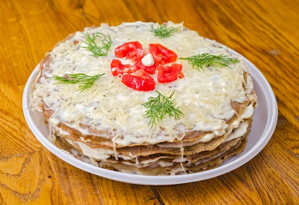 Karaciğer pasta Domates ile