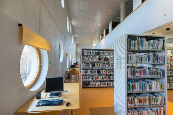 Hradec Kralove República Checa Diciembre 2020 Biblioteca Investigación Una Biblioteca — Foto de Stock