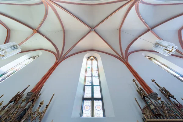 Hradec Kralove Tsjechië December 2020 Interieur Kathedraal Van Heilige Geest — Stockfoto