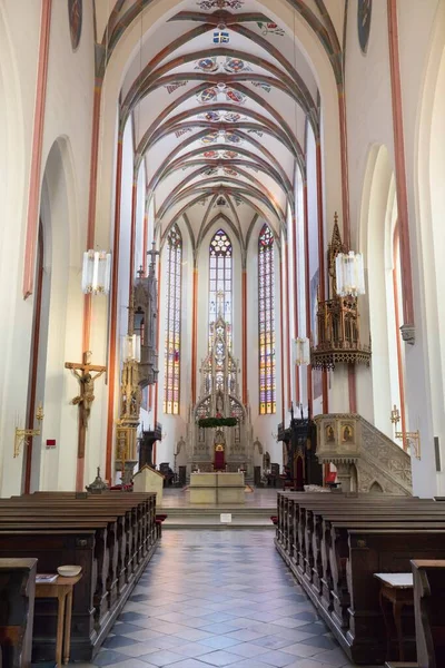 Hradec Kralove República Checa Diciembre 2020 Catedral Interior Del Espíritu — Foto de Stock