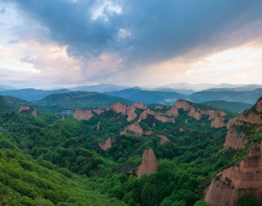 View to Marmolada. Marmolada is the highest mountain of Dolomites, situated in northeast Italy. Panoramic summer view, Dolomiti Alps, South Tyrol, Italy, Europe. Traveling concept background.