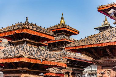 Durbar Meydanı Katmandu, Lalitpur Nepa, Asya
