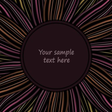 Yaratıcı fikirler için renkli çizgili arka plan