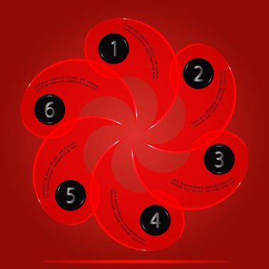 vektör arka plan infographics unsurları ile