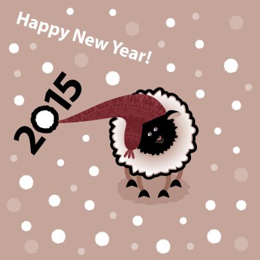 Yeni yıl 2015. Yıl koyun.