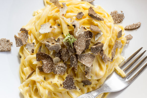 Pasta with truffle