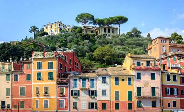Historische gebouwen van Portofino — Stockfoto