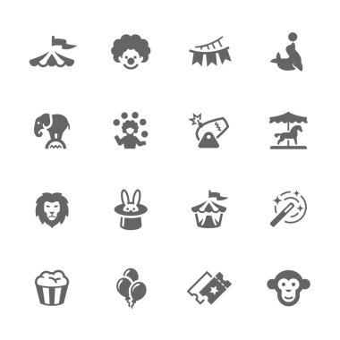 Basit Circus simgelerin