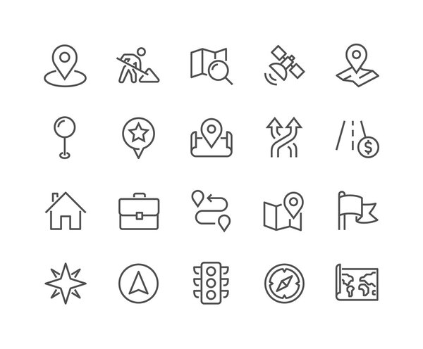 Линейные иконы
