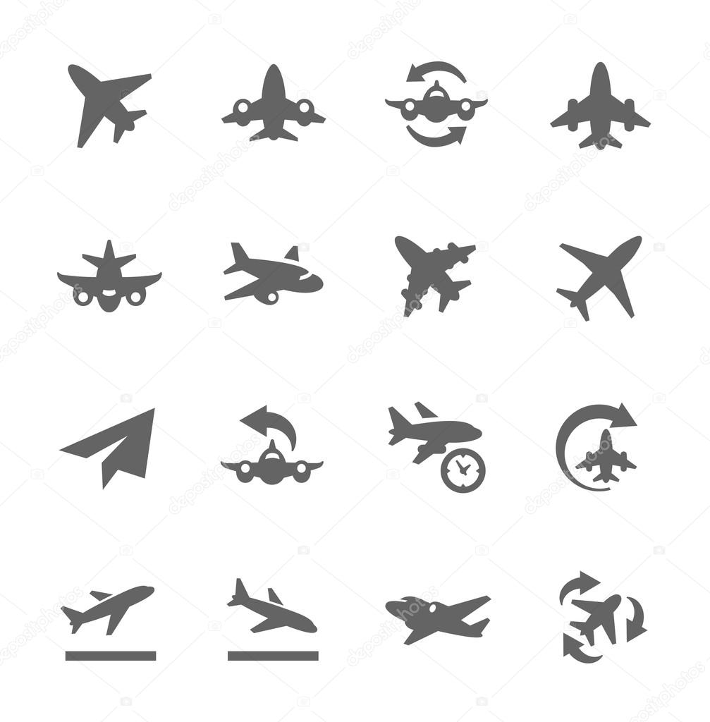 Planes Icons