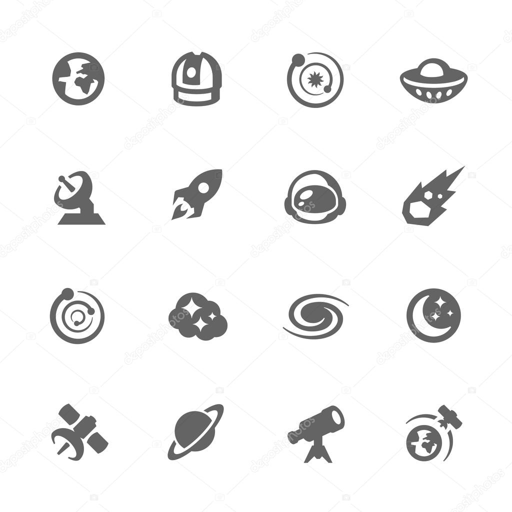 Simple Space Icons