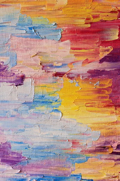 Colorful art oil painting background — Stock Photo, Image
