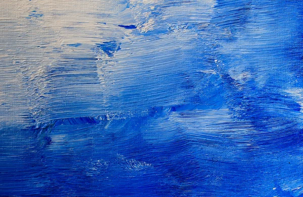 Mavi resim arka plan - darbeleri üzerine yağlıboya
