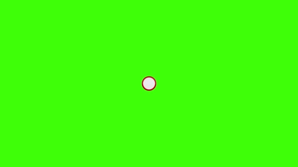 Symbol for to not deal with something. — Stock Footage Symbol Deal Something Royalty Free Stock Footage