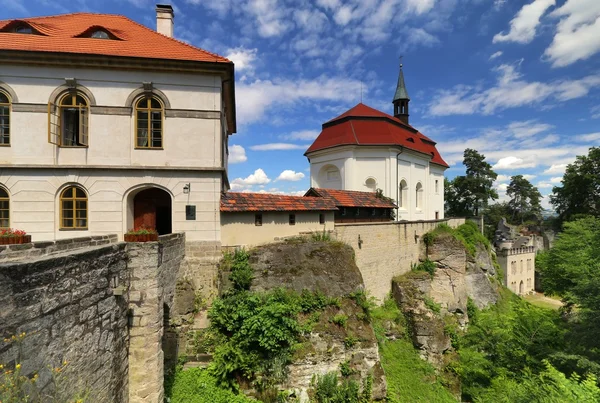 Valdstejn slott i Tjeckien — Stockfoto