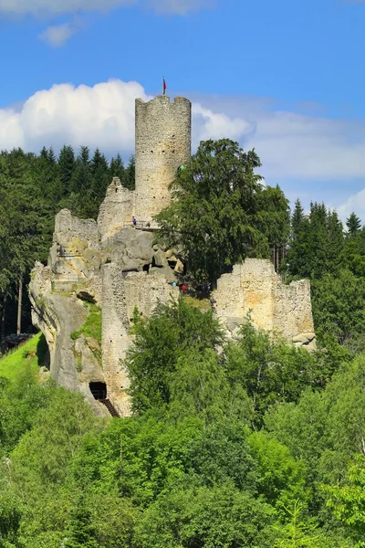 Frydstejn kasteel in Bohemen — Stockfoto