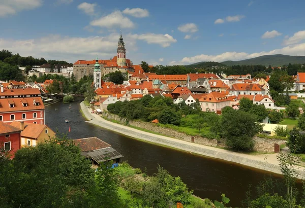 Cesky Krumlov stad i Tjeckien — Stockfoto